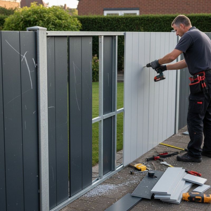 Broken Fence Repair Service